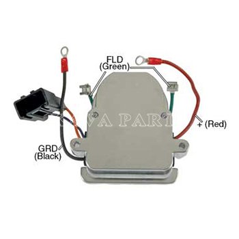 Alternator Voltage Regulator for Motorola / Prestolite 8MR Series Alternators M5-225A,5-225, 8RG2021